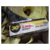 Ratchet tiedowns, new tow strap...