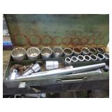 Socket set, 3/4" drive, sockets up ...
