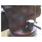 Columbian bench vise...