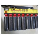 Socket sets: 1/2" deepwell and impa...