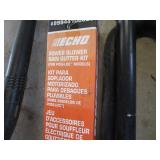 Echo gas blower with rain gutter ki...