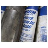 Three grease guns, couple tubes of ...