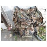 Camo pack & frame...
