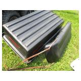 Ice fishing: drill, two sleds...