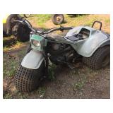 Vintage Kawasaki 200 3 Wheeler Project/Parts