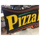 Large Pizza Ranch Metal Sign - 119" x 46"