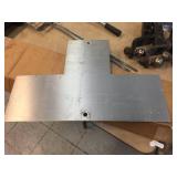 Vintage Railroad - 2 Tracks - Aluminum Sign 27" x 18"