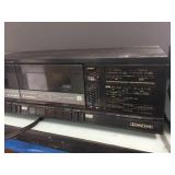 Kenwood KX-96W Stereo Double Cassette Deck - Powers On