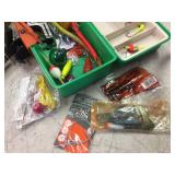 Group Ice Fishing - Minnow Bucket - Tackle Box