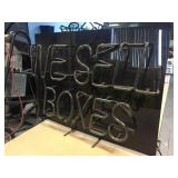 We Sell Boxes Light-Up Neon Sign 32" x 24"