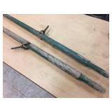 Pair Old Wooden Oars