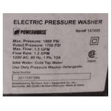 Powerhouse 1800 PSI Electric Pressure washer, electrical cord 35