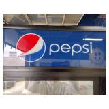 Pepsi cooler.