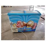 Ice cream cooler.