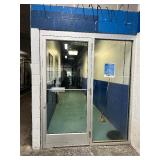 Commercial Glass Door with Side Glass