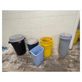 9 Commercial Trash Cans
