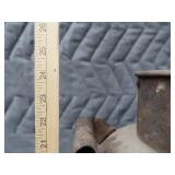 VINTAGE 10 GAL OIL CAN