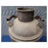 VINTAGE 10 GAL OIL CAN