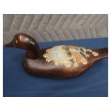 VINTAGE TOLE PAINTED DUCK