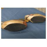 3 HANDPAINTED DUCK DECOYS