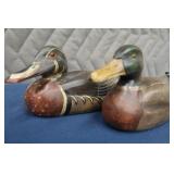 3 HANDPAINTED DUCK DECOYS