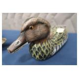 3 HANDPAINTED DUCK DECOYS