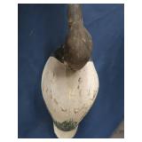 VINTAGE UNMARKED JUG / HAND CARVED DECOY