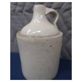 VINTAGE UNMARKED JUG / HAND CARVED DECOY