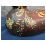 HAND PAINTED WOODEN DUCK DECOY
