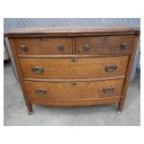GORGEOUS ANTIQUE? DRESSER WITH MIRROR