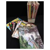 ASSORTED ADULT MAGAZINES AND A COFFEE TABLE BOOK