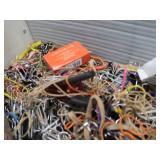 BIN OF RUBBER BANDS AND PAPERCLIPS
