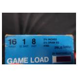 2 FULL BOXES OF 16 GA FEDERAL GAME LOAD PLUS