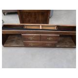 WOOD TWIN BED / DRAWERS /  HEAD / FOOT BOARD PLUS