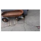 VINTAGE MURRAY RED WAGON