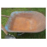 WHEELBARROW / #2 SCOOP SHOVEL