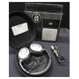 BOSE HEADPHONES VINTAGE PANASONIC SOLID STATE RADIO