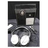 BOSE HEADPHONES VINTAGE PANASONIC SOLID STATE RADIO