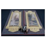 ANTIQUE COPPER / BRASS DOOR KNOB AND WALL HANGINGS