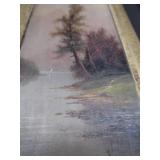 ANTIQUE COPPER / BRASS DOOR KNOB AND WALL HANGINGS