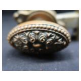 ANTIQUE COPPER / BRASS DOOR KNOB AND WALL HANGINGS