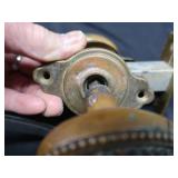 ANTIQUE COPPER / BRASS DOOR KNOB AND WALL HANGINGS