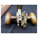 ANTIQUE COPPER / BRASS DOOR KNOB AND WALL HANGINGS