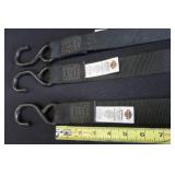3 GENUINE HARLEY DAVIDSON TIE DOWNS