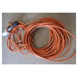 EXTENSION CORD AND TROUBLE LIGHT
