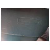 THREE RUBBER MAID 30 GALLON TRASH CANS