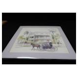 SIGNED AND NUMBERED FRAMED PRINT