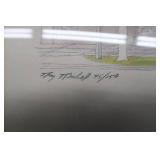 SIGNED AND NUMBERED FRAMED PRINT