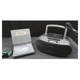 SONY BOOM BOX & CD CLOCK RADIO