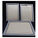 3 WOODEN FRAMES
